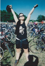 My daughter and cycling buddy for two Twin Cities to Chicago AIDS Rides.